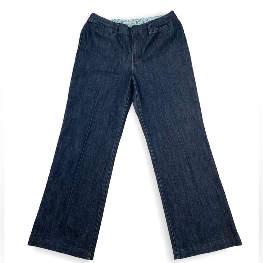 CHICO’S Platinum Denim 2 Melissa RG Trouser wide leg jeans
